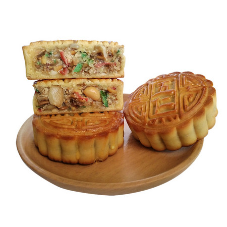 腾喵 东北老式月饼 五仁/黑芝麻 100g*10块