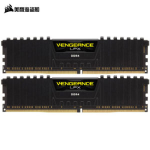 CORSAIR 美商海盗船 VENGEANCE LPX 复仇者 16GB（8GB*2） DDR4 3000 台式机内存条