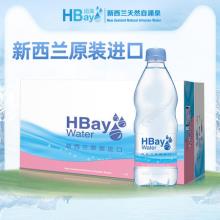新西兰进口HBay 纽湾 天然饮用瓶装水 500ml*24瓶