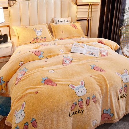 喜阁 办公室法兰绒毛毯 150*200cm