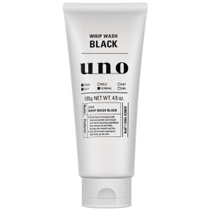 日本资生堂 UNO 男士活性炭 控油祛痘洗面奶 130g