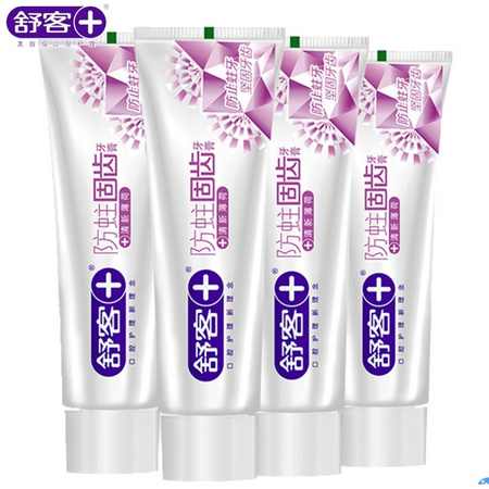 Saky 舒客 防蛀固齿牙膏组合（140g*4支）