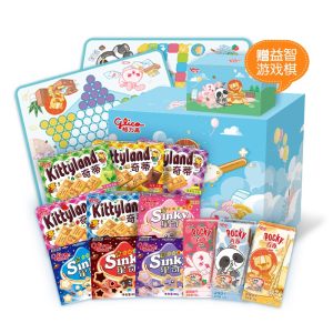 格力高 童趣儿童礼盒 3个系列12种口味/12盒 47.9元