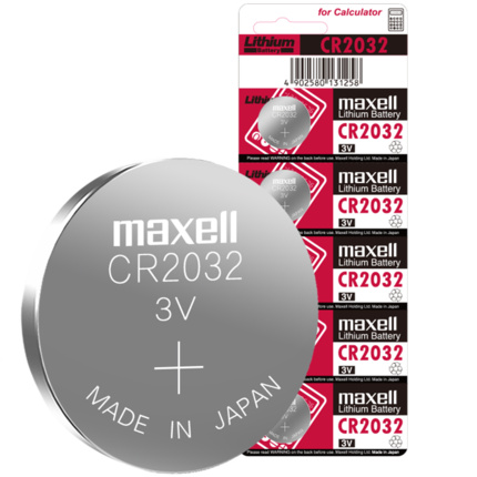 Maxell 麦克赛尔 CR2032 通用钮扣电池 5粒装*2 *2件