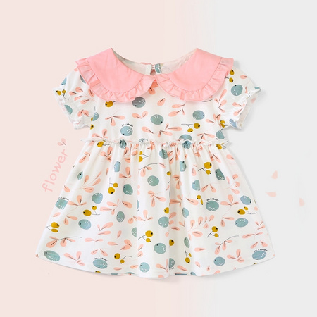 聚划算百亿补贴：jellybaby 杰里贝比 女童纯棉连衣裙