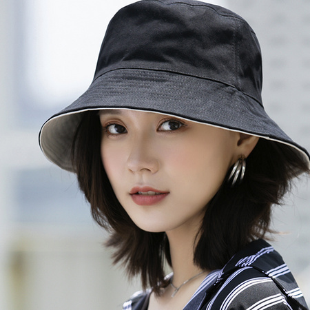 ziy MZ554 女款双面防晒渔夫帽
