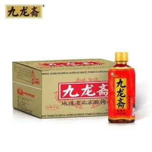 九龙斋 老北京酸梅汤 冰糖熬制 400ml*24瓶整