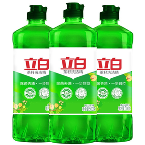 立白 天然茶籽 洗洁精 500g*3瓶