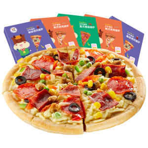 小牛凯西 7英寸 半成品披萨套餐 3种口味 180g*5份