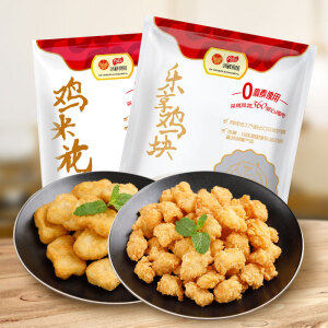 国家队食品供应商 凤祥食品 盐酥鸡米花*1kg+乐享黄金鸡块*1kg 59.9元包邮