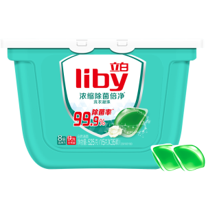天猫超市 立白 8倍洁净力 天然倍净浓缩洗衣凝珠 15g*105颗