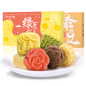 中华老字号 知味观 绿豆糕 多口味多组合