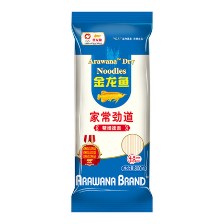 金龙鱼 家常劲道精细挂面 800g *2件