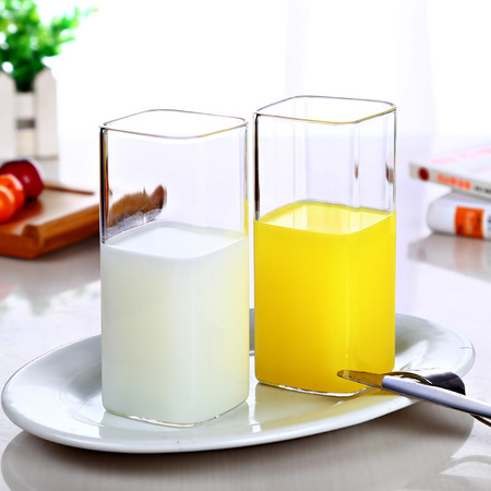 明尚德 ZB195 知心对杯 高硼硅耐热玻璃 400ml*2只 *2件