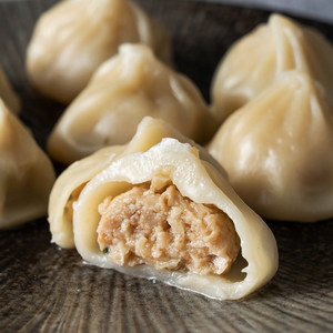 央视直属品牌 五丰 杭州猪肉+笋肉小笼包 280g*9包 79元包邮