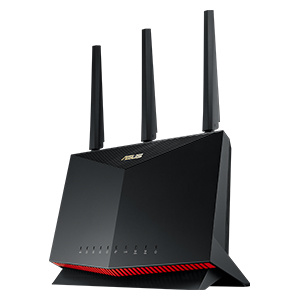 限北京：ASUS 华硕 RT-AX86U 5700M 双频无线路由器 *2件