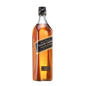 英国原产 尊尼获加 12年陈酿 黑牌调配威士忌 500ml 135元包邮