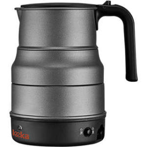 leeka 便携可拆卸烧水壶 小容量小功率迷你旅行 英国STRIX温控器 29元包邮