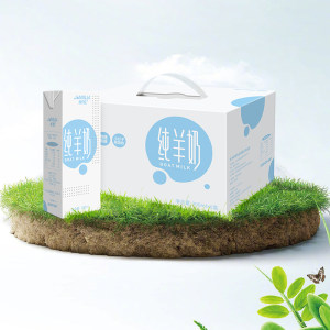 卓牧 高端 无蔗糖高钙纯山羊奶 200ml*6盒/箱 39.9元包邮 拍2箱69.9元