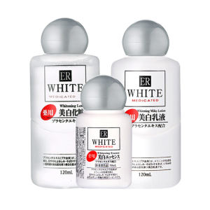 日本代购爆款 大创 胎盘素美白淡斑保湿水乳 3件套