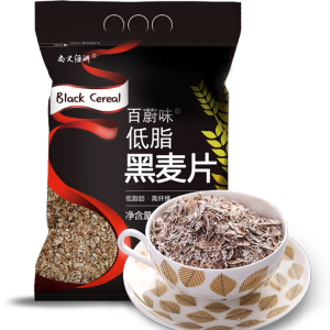 易素 无糖低脂 黑麦片 750g*2袋
