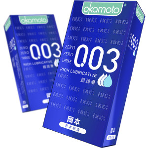 冈本 003超润滑 6片+003黄金2片+润滑液6ml