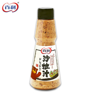 百利 沙拉酱汁 焙煎芝麻口味 130ml 拍三件21.7元包邮 折合7.2元一瓶
