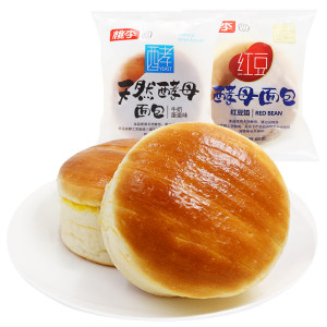 桃李 天然酵母面包 600g 约8个 24.8元包邮