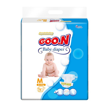 GOO.N 大王 环贴式纸尿裤 M74片 (泰国版） *2件 +凑单品