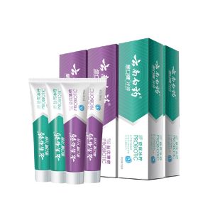 云南白药 益生菌抑菌除臭牙膏 4支 51元包邮