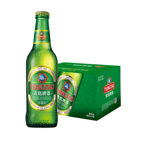 TSINGTAO 青岛啤酒 经典11度 330ml*24瓶