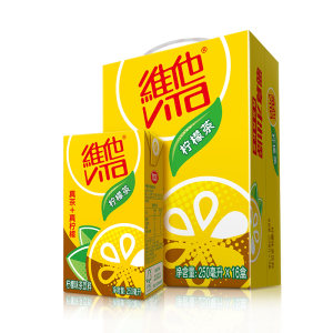 天猫超市 维他 真茶+真柠檬 低糖柠檬茶饮料 250ml*16盒/箱 拍2件62.83元包邮 新低价