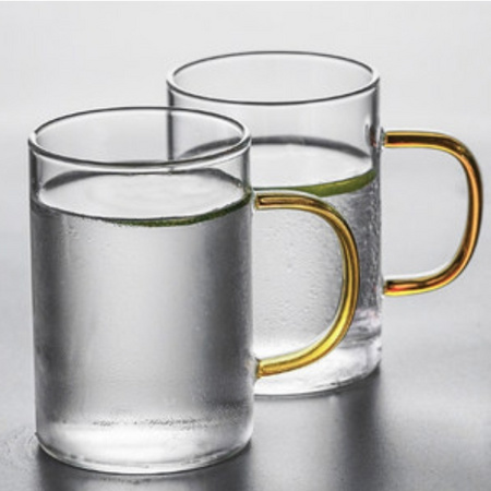 限地区：FUROOT 福容 KW1100 凉水杯300ml*2（金把）
