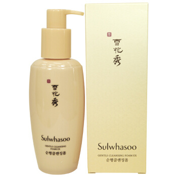 京东PLUS会员：Sulwhasoo 雪花秀 顺行柔和洁面泡沫 200ml *3件