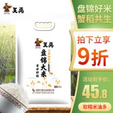双重优惠！国家地理标志产品天禹 盘锦蟹田珍珠米 10斤