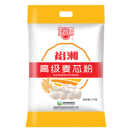裕湘 高级麦芯面粉 1kg *2件