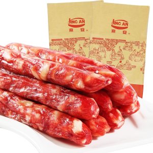 京安 广式腊肠 200g*2袋 19.8元包邮