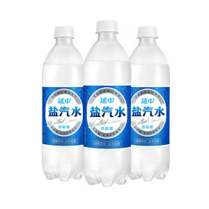 上海老牌 延中 联名款 咸味碳酸盐汽水 450ml*12瓶 21元包邮