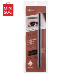 MINISO 名创优品 极细自动眉笔 棕色 *2件