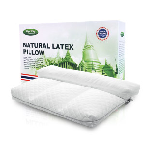 泰国原装 royalking 分区护颈乳胶枕 高度可任意调节