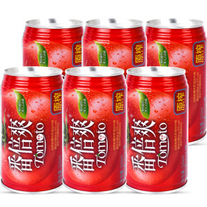 冠农 番倍爽 0脂肪 新疆新鲜无添加原榨番茄汁 纯果蔬汁 310ml*6罐