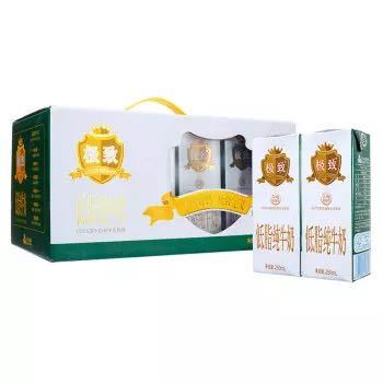 三元 极致 低脂纯牛奶 250ml*12盒 *4件