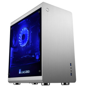 JONSBO 乔思伯 RM3 MINI-MATX机箱 银色
