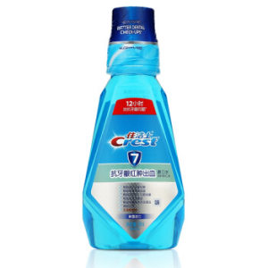 京东PLUS会员： Crest 佳洁士 抗牙龈红肿出血漱口水 500ml *7件