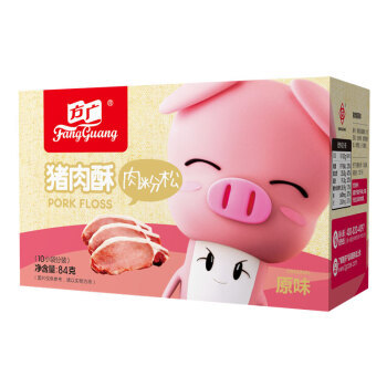 88VIP：FangGuang 方广 儿童营养猪肉松 *5件