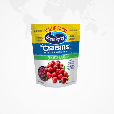 Ocean Spray 优鲜沛 减糖蔓越莓干 567g *2件