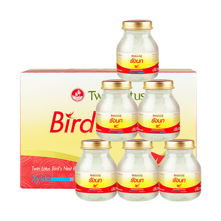88VIP：Twin Lotus 双莲 即食无糖燕窝 75ml*6瓶 *2件