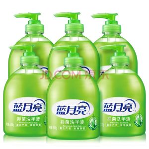 蓝月亮 芦荟抑菌 洗手液 500g 6瓶装 *3件