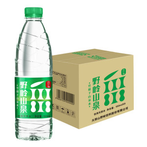 野岭 剐水 天然弱碱性竹根山泉水 550ml*9瓶