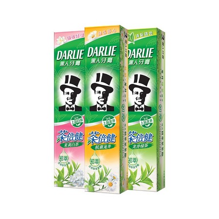 DARLIE 黑人 茶倍健牙膏 90g*3 送3支牙刷